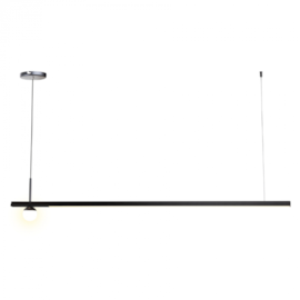 PENDENTE LED PRINT LINEAR 3000K 24W BIVOLT 25X100X2CM METAL E VIDRO | SPOTLINE 1025/1,5-3000K