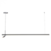 PENDENTE LED PRINT LINEAR 3000K 24W BIVOLT 25X150X2CM METAL | SPOTLINE 1024/1,5-3000K