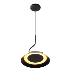 PENDENTE LED PULL REDONDO 3000K 18W BIVOLT Ø25CM METAL | SPOTLINE 1101/1 PENDENTE LED PULL REDONDO 3000K 18W BIVOLT Ø25CM METAL | SPOTLINE 1101/1