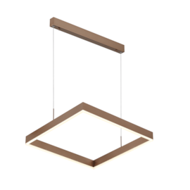 PENDENTE LED QUADRADO 3000K 64W BIVOLT 80X80CM METAL E ACRÍLICO DOURADO | SINDORA ILUMINAÇÃO DCD01159 PENDENTE LED QUADRADO 3000K 64W BIVOLT 80X80CM METAL E ACRÍLICO DOURADO | SINDORA ILUMINAÇÃO DCD01159