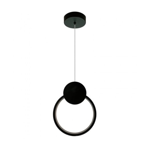 PENDENTE LED REDONDO 3000K 12W BIVOLT Ø20X26CM METAL PRETO | SINDORA ILUMINAÇÃO DCD03096 PENDENTE LED REDONDO 3000K 12W BIVOLT Ø20X26CM METAL PRETO | SINDORA ILUMINAÇÃO DCD03096