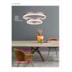 PENDENTE LED REDONDO DUPLO 3000K 90W BIVOLT Ø60CM ALUMÍNIO E ACRÍLICO MARROM | SINDORA ILUMINAÇÃO DCD01144 PENDENTE LED REDONDO DUPLO 3000K 90W BIVOLT Ø60CM ALUMÍNIO E ACRÍLICO MARROM | SINDORA ILUMINAÇÃO DCD01144