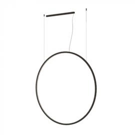 PENDENTE LED RING MOON REDONDO LUZ INTERNA 3000K 34W BIVOLT Ø60CM | BELLA ITALIA PE16800