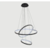 PENDENTE LED RINGS ANEL TRIPLO 2700K 100W BIVOLT Ø80CM ALUMÍNIO E ACRÍLICO PRETO| +LUZ PE-103/100.27PF PENDENTE LED RINGS ANEL TRIPLO 2700K 100W BIVOLT Ø80CM ALUMÍNIO E ACRÍLICO PRETO| +LUZ PE-103/100.27PF