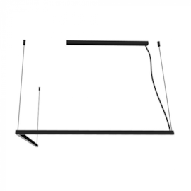 PENDENTE LED RISK L 4000K 36W BIVOLT 100X100CM | BELLA ITALIA PE13815 PENDENTE LED RISK L 4000K 36W BIVOLT 100X100CM | BELLA ITALIA PE13815