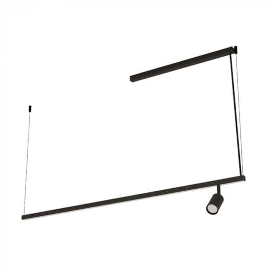 PENDENTE LED RISK LINEAR 4000K 18W BIVOLT MINI DICRÓICA 100CM | BELLA ITALIA PE14501 PENDENTE LED RISK LINEAR 4000K 18W BIVOLT MINI DICRÓICA 100CM | BELLA ITALIA PE14501