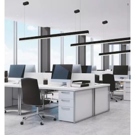 PENDENTE LED ROAD RETANGULAR 4000K 38W BIVOLT 4X120X5CM ALUMÍNIO | SPOTLINE 814/120 4000K PENDENTE LED ROAD RETANGULAR 4000K 38W BIVOLT 4X120X5CM ALUMÍNIO | SPOTLINE 814/120 4000K