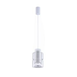 PENDENTE LED ROZ 3000K 10W BIVOLT Ø9,8X16CM ALUMÍNIO E VIDRO BRANCO | NORDECOR 2696 PENDENTE LED ROZ 3000K 10W BIVOLT Ø9,8X16CM ALUMÍNIO E VIDRO BRANCO | NORDECOR 2696