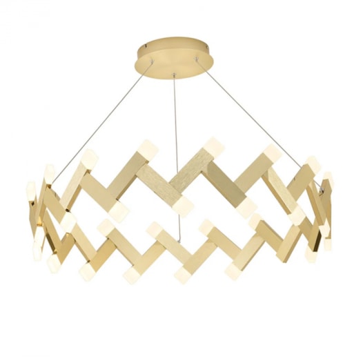 PENDENTE LED SARAU REDONDO 3000K 44,8W BIVOLT Ø82,5X19,8CM ALUMÍNIO DOURADO | BELLA ILUMINAÇÃO HS002 PENDENTE LED SARAU REDONDO 3000K 44,8W BIVOLT Ø82,5X19,8CM ALUMÍNIO DOURADO | BELLA ILUMINAÇÃO HS002