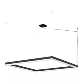 PENDENTE LED SQUADRA QUADRADO 3000K 80W 220V 5,5X108X108CM | BELLA ITALIA PE8703-220 PENDENTE LED SQUADRA QUADRADO 3000K 80W 220V 5,5X108X108CM | BELLA ITALIA PE8703-220