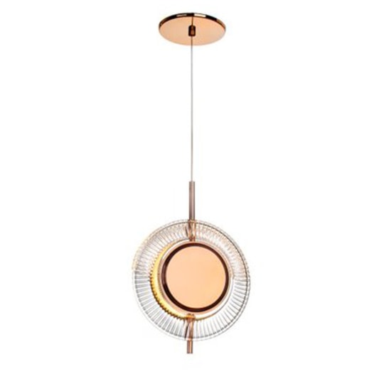 PENDENTE LED SUNFLOWER 2700K 5,5W 28,5X19X6CM METAL E VIDRO | OLD ARTISAN PD-5743 PENDENTE LED SUNFLOWER 2700K 5,5W 28,5X19X6CM METAL E VIDRO | OLD ARTISAN PD-5743