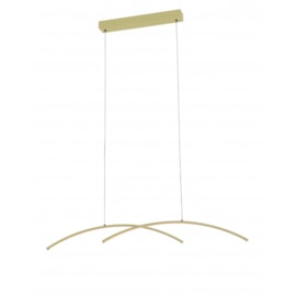 PENDENTE LED TAGNE 3000K 24W BIVOLT DOURADO STUDIOLUCE PD1626DO