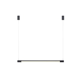 PENDENTE LED TEC RETANGULAR 3000K 12W BIVOLT 60CM ALUMÍNIO E SILICONE PRETO | BELLA ILUMINAÇÃO GD012SB PENDENTE LED TEC RETANGULAR 3000K 12W BIVOLT 60CM ALUMÍNIO E SILICONE PRETO | BELLA ILUMINAÇÃO GD012SB