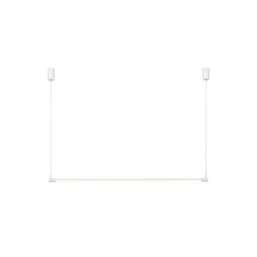 PENDENTE LED TEC RETANGULAR 3000K 24W BIVOLT 120CM ALUMÍNIO E SILICONE BRANCO | BELLA ILUMINAÇÃO GD012LW PENDENTE LED TEC RETANGULAR 3000K 24W BIVOLT 120CM ALUMÍNIO E SILICONE BRANCO | BELLA ILUMINAÇÃO GD012LW