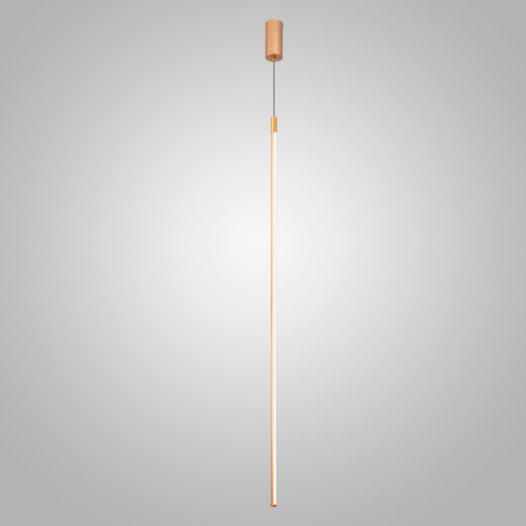 PENDENTE LED TENUES 2700K 12W BIVOLT Ø120CM ALUMÍNIO DOURADO | +LUZ PE-133/12.120DF PENDENTE LED TENUES 2700K 12W BIVOLT Ø120CM ALUMÍNIO DOURADO | +LUZ PE-133/12.120DF