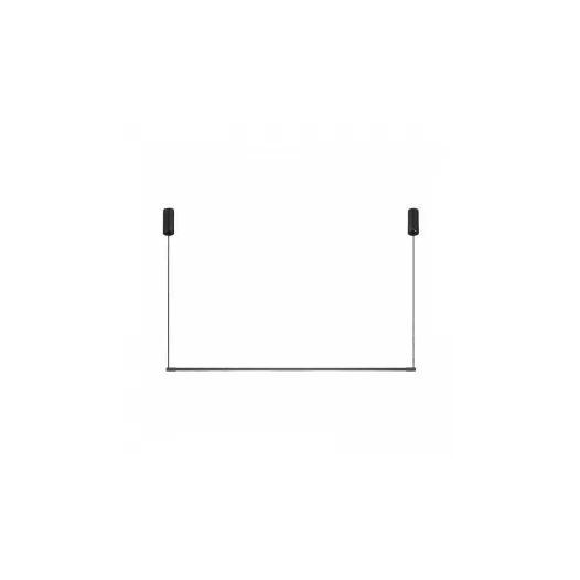 PENDENTE LED TENUES 2700K 12W BIVOLT Ø120CM ALUMÍNIO PRETO | +LUZ PE-134/12.120PT PENDENTE LED TENUES 2700K 12W BIVOLT Ø120CM ALUMÍNIO PRETO | +LUZ PE-134/12.120PT