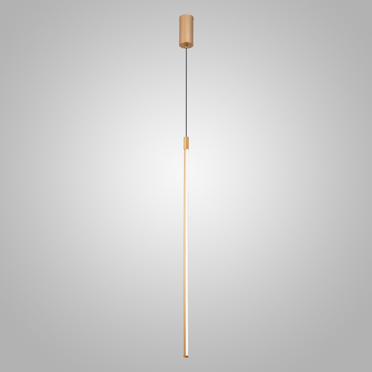 Lustre Pendente Led Tenues Dourado 2700K 8W