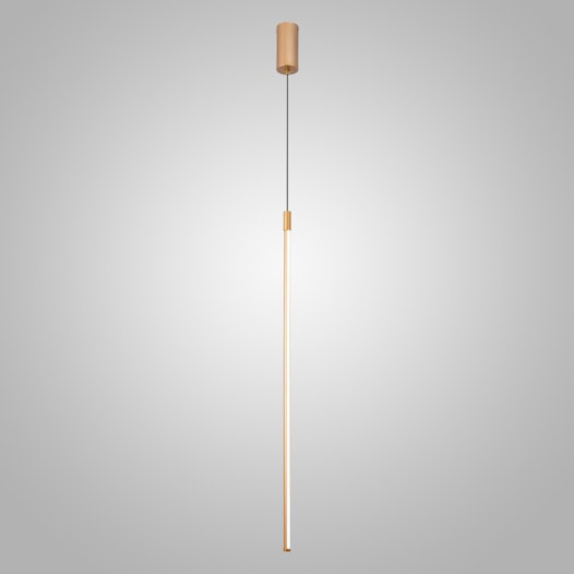 PENDENTE LED TENUES 2700K 8W BIVOLT Ø80CM ALUMÍNIO DOURADO | +LUZ PE-133/8.80DF PENDENTE LED TENUES 2700K 8W BIVOLT Ø80CM ALUMÍNIO DOURADO | +LUZ PE-133/8.80DF