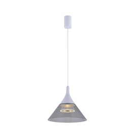 PENDENTE LED THOM 3000K 7W BIVOLT Ø19,5X18CM ALUMÍNIO E VIDRO BRANCO | NORDECOR 2693 PENDENTE LED THOM 3000K 7W BIVOLT Ø19,5X18CM ALUMÍNIO E VIDRO BRANCO | NORDECOR 2693