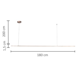 PENDENTE LED TÓQUIO AÇO INOX E SILICONE ROSE 18W 3000K | HEVVY 1216 SL-0517/H1 180 ROSE PENDENTE LED TÓQUIO AÇO INOX E SILICONE ROSE 18W 3000K | HEVVY 1216 SL-0517/H1 180 ROSE