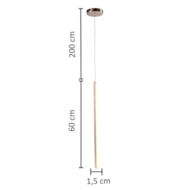 PENDENTE LED TÓQUIO AÇO INOX E SILICONE ROSE  6W  3000K | HEVVY 1217 SL-0518/H1 60 ROSE PENDENTE LED TÓQUIO AÇO INOX E SILICONE ROSE  6W  3000K | HEVVY 1217 SL-0518/H1 60 ROSE