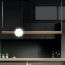 PENDENTE LED TUBE 2700K 3,6W BIVOLT 90CM METAL E VIDRO BRONZE | +LUZ PE-105/90.27BRO PENDENTE LED TUBE 2700K 3,6W BIVOLT 90CM METAL E VIDRO BRONZE | +LUZ PE-105/90.27BRO