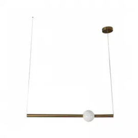 PENDENTE LED TUBE 2700K 3,6W BIVOLT 90CM METAL E VIDRO BRONZE | +LUZ PE-105/90.27BRO PENDENTE LED TUBE 2700K 3,6W BIVOLT 90CM METAL E VIDRO BRONZE | +LUZ PE-105/90.27BRO