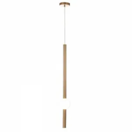 PENDENTE LED TUBE RETANGULAR VERTICAL 2700K 3,6W BIVOLT 90CM METAL E VIDRO BRONZE | +LUZ PE-107/90.27BRO PENDENTE LED TUBE RETANGULAR VERTICAL 2700K 3,6W BIVOLT 90CM METAL E VIDRO BRONZE | +LUZ PE-107/90.27BRO