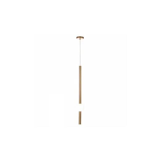 PENDENTE LED TUBE RETANGULAR VERTICAL 2700K 3,6W BIVOLT 90CM METAL E VIDRO BRONZE | +LUZ PE-107/90.27BRO PENDENTE LED TUBE RETANGULAR VERTICAL 2700K 3,6W BIVOLT 90CM METAL E VIDRO BRONZE | +LUZ PE-107/90.27BRO