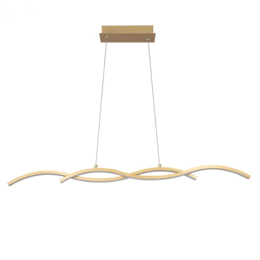 PENDENTE LED TWINE 3000K 15W BIVOLT DOURADO | STUDIOLUCE QPD1339DO PENDENTE LED TWINE 3000K 15W BIVOLT DOURADO | STUDIOLUCE QPD1339DO