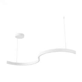 PENDENTE LED VALLEY 3000K 30W BIVOLT BRANCO | STUDIOLUCE PD1862BR PENDENTE LED VALLEY 3000K 30W BIVOLT BRANCO | STUDIOLUCE PD1862BR