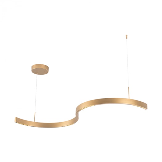 PENDENTE LED VALLEY 3000K 30W BIVOLT DOURADO | STUDIOLUCE PD1862DO PENDENTE LED VALLEY 3000K 30W BIVOLT DOURADO | STUDIOLUCE PD1862DO