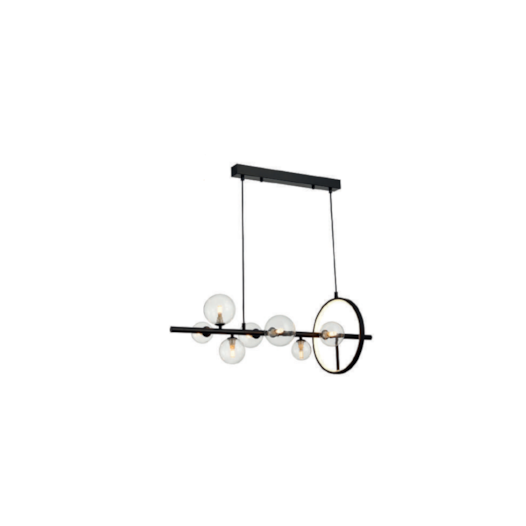 PENDENTE LED VERSUS METAL E VIDRO PRETO E TRANSPARENTE 15W 3000K | BELLA ILUMINAÇÃO DW010 PENDENTE LED VERSUS METAL E VIDRO PRETO E TRANSPARENTE 15W 3000K | BELLA ILUMINAÇÃO DW010