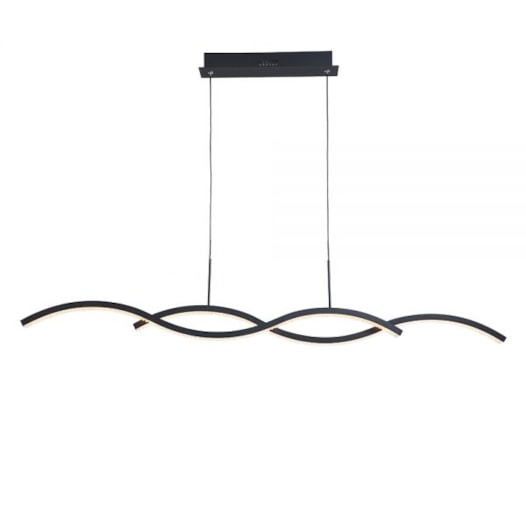 PENDENTE LED VINKA 3000K 36W BIVOLT Ø120CM ALUMÍNIO PRETO| +LUZ PE-142/36.120PT PENDENTE LED VINKA 3000K 36W BIVOLT Ø120CM ALUMÍNIO PRETO| +LUZ PE-142/36.120PT