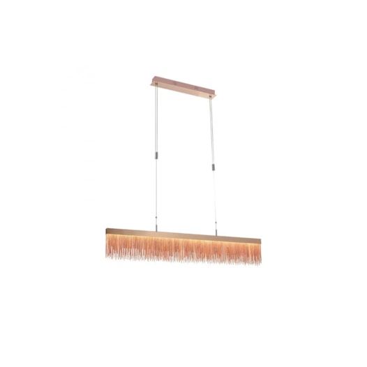 PENDENTE LED VOILE AÇO E ALUMÍNIO DOURADO ROSÊ BIVOLT 3000K | BELLA ILUMINAÇÃO BB003 PENDENTE LED VOILE AÇO E ALUMÍNIO DOURADO ROSÊ BIVOLT 3000K | BELLA ILUMINAÇÃO BB003