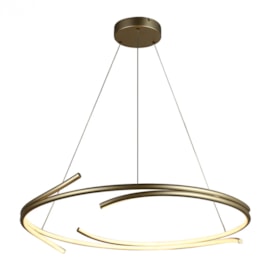 PENDENTE LED VOLTA 3000K 36W BIVOLT DOURADO | STUDIOLUCE PD1777DO PENDENTE LED VOLTA 3000K 36W BIVOLT DOURADO | STUDIOLUCE PD1777DO