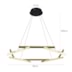 PENDENTE LED WIDA 82CM 60W 3000K OURO CHAMPAGNE | NORDECOR 2787 PENDENTE LED WIDA 82CM 60W 3000K OURO CHAMPAGNE | NORDECOR 2787