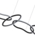 PENDENTE LED ZENA ORI 3000K 67W BIVOLT PRETO | NORDECOR 2596
