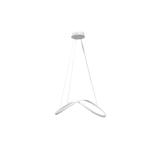 PENDENTE LED ZIG METAL BRANCO 52W 3000K| BELLA ILUMINAÇÃO TP002 PENDENTE LED ZIG METAL BRANCO 52W 3000K| BELLA ILUMINAÇÃO TP002