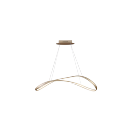 PENDENTE LED ZIG METAL DOURADO E BRANCO 35W 3000K| BELLA ILUMINAÇÃO TP002G PENDENTE LED ZIG METAL DOURADO E BRANCO 35W 3000K| BELLA ILUMINAÇÃO TP002G