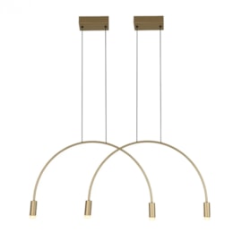 PENDENTE LED ZIONE 3000K 12W BIVOLT DOURADO | STUDIOLUCE PD16102DO PENDENTE LED ZIONE 3000K 12W BIVOLT DOURADO | STUDIOLUCE PD16102DO