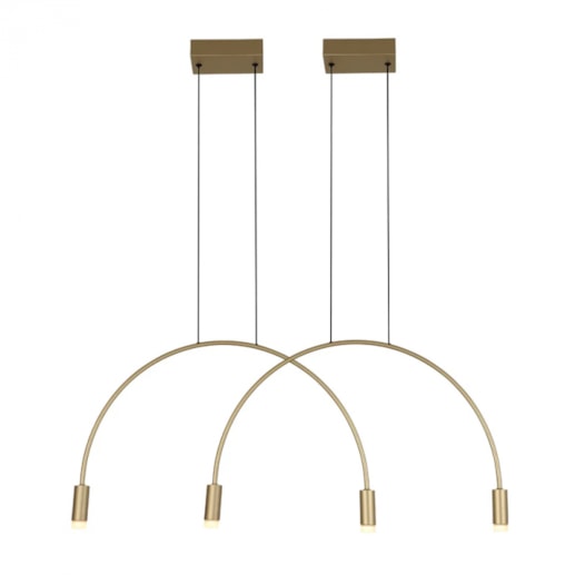 PENDENTE LED ZIONE 3000K 12W BIVOLT DOURADO | STUDIOLUCE PD16102DO PENDENTE LED ZIONE 3000K 12W BIVOLT DOURADO | STUDIOLUCE PD16102DO