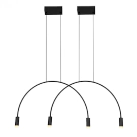 PENDENTE LED ZIONE 3000K 12W BIVOLT PRETO | STUDIOLUCE PD16102 PENDENTE LED ZIONE 3000K 12W BIVOLT PRETO | STUDIOLUCE PD16102