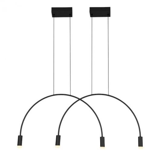 PENDENTE LED ZIONE 3000K 12W BIVOLT PRETO | STUDIOLUCE PD16102 PENDENTE LED ZIONE 3000K 12W BIVOLT PRETO | STUDIOLUCE PD16102