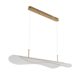 PENDENTE LED ZUTA 38W 3000K DOURADO FOSCO | NORDECOR 2492 PENDENTE LED ZUTA 38W 3000K DOURADO FOSCO | NORDECOR 2492