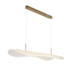 PENDENTE LED ZUTA 38W 3000K DOURADO FOSCO | NORDECOR 2492