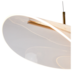 PENDENTE LED ZUTA 38W 3000K DOURADO FOSCO | NORDECOR 2492