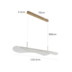 PENDENTE LED ZUTA 38W 3000K DOURADO FOSCO | NORDECOR 2492