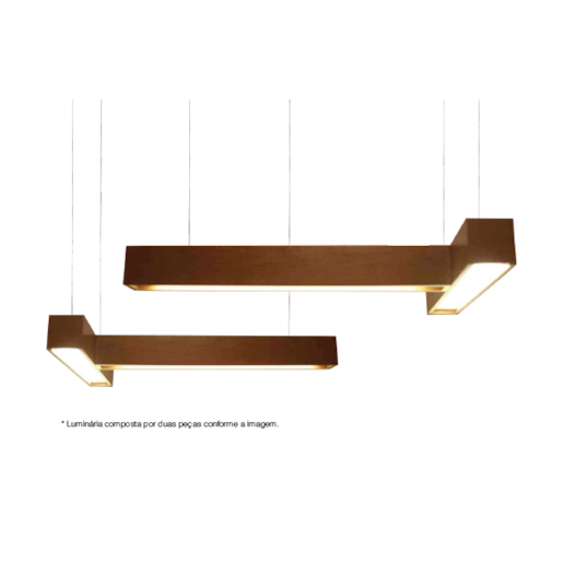 PENDENTE LINK 4XG13 72,5X64,5CM MADEIRA JEQUITIBÁ | NOVA HOME 3080 PENDENTE LINK 4XG13 72,5X64,5CM MADEIRA JEQUITIBÁ | NOVA HOME 3080