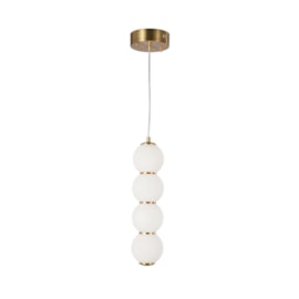 PENDENTE LOLLY 3000K 11W BIVOLT DOURADO/BRANCO | STUDIOLUCE BLACK PD1451 PENDENTE LOLLY 3000K 11W BIVOLT DOURADO/BRANCO | STUDIOLUCE BLACK PD1451